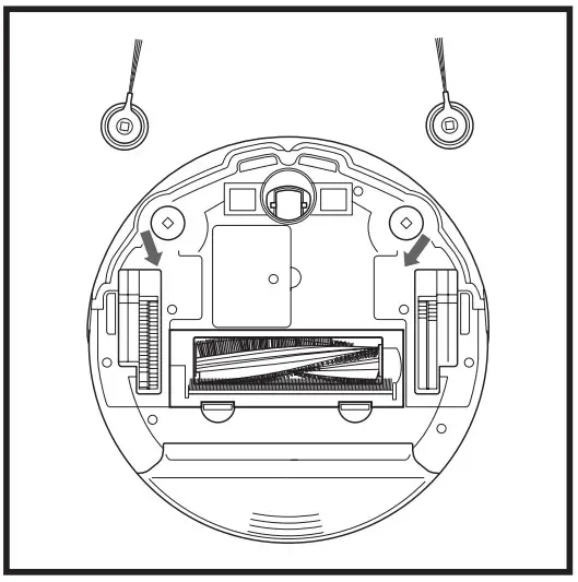 Shark RV750EU Robot Vacuum Cleaner - SIDE BRUSHES