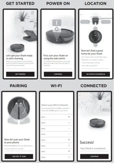 Shark RV750EU Robot Vacuum Cleaner - WIFI