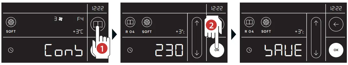 Saving the completed Chilling cycle 