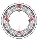 Lg GV80 GENESIS Car Navigation System - controller to up