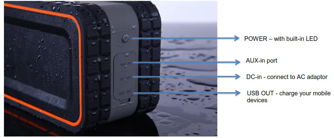 OFFBEAT Hybrid Water Resistant POWER – with built-in LED