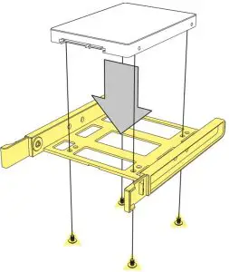 2.5" HDD/SSD Installation