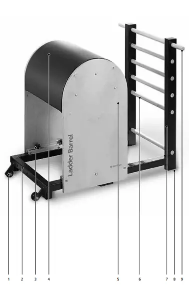 Merrithew Ladder Barrel for Pilates-1