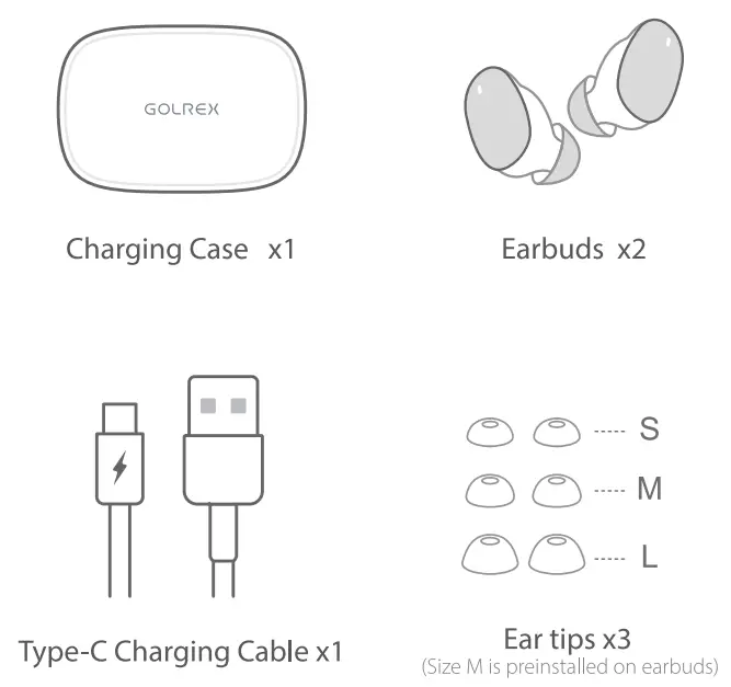 Shenzhen Xinjike Cross Border Trade X7 True Wireless Stereo Earbuds - fig