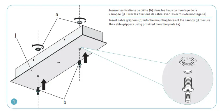 Luminergie CR0 Screw the Cable Grippers fig 29