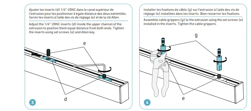 Luminergie CR0 Screw the Cable Grippers fig 31