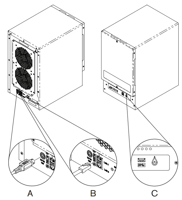 ioSafe 1019 Network Attached Storage Device - fig
