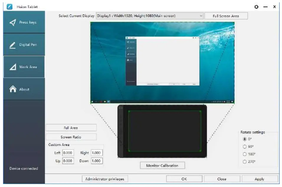 HUION GS1161 Kamvas 12 Drawing Pen Display - fig17