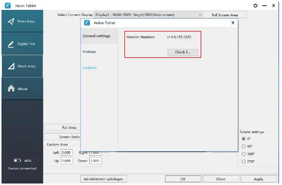 HUION GS1161 Kamvas 12 Drawing Pen Display - fig24