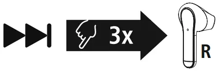 hama 00184068 Freedom Light Bluetooth Earphones - Next track