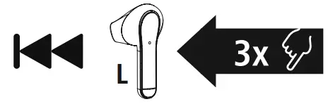 hama 00184068 Freedom Light Bluetooth Earphones - Previous track