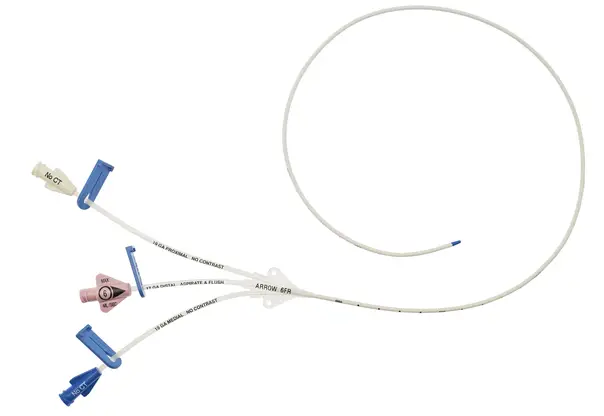 ARROW PR-35063-HPSL Pressure Injectable Three-Lumen PICC with 130 cm Wire