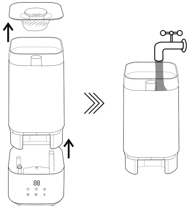 gorenje H50W Humidifier - instruction 3