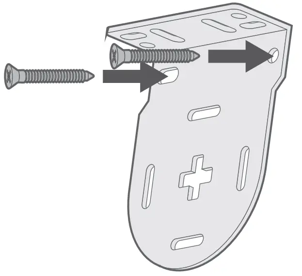 blinds 2go Electric Blackout Titan Bone White Roller Blind - Fixing 2