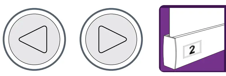 blinds 2go Electric Blackout Titan Bone White Roller Blind - bottom