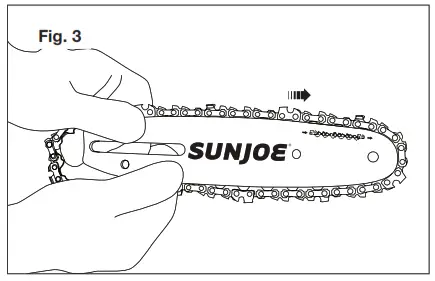 SUN JOE SWJ800E 8-Inch 6.5-Amp Electric Pole Chain Saw - Fig. 3