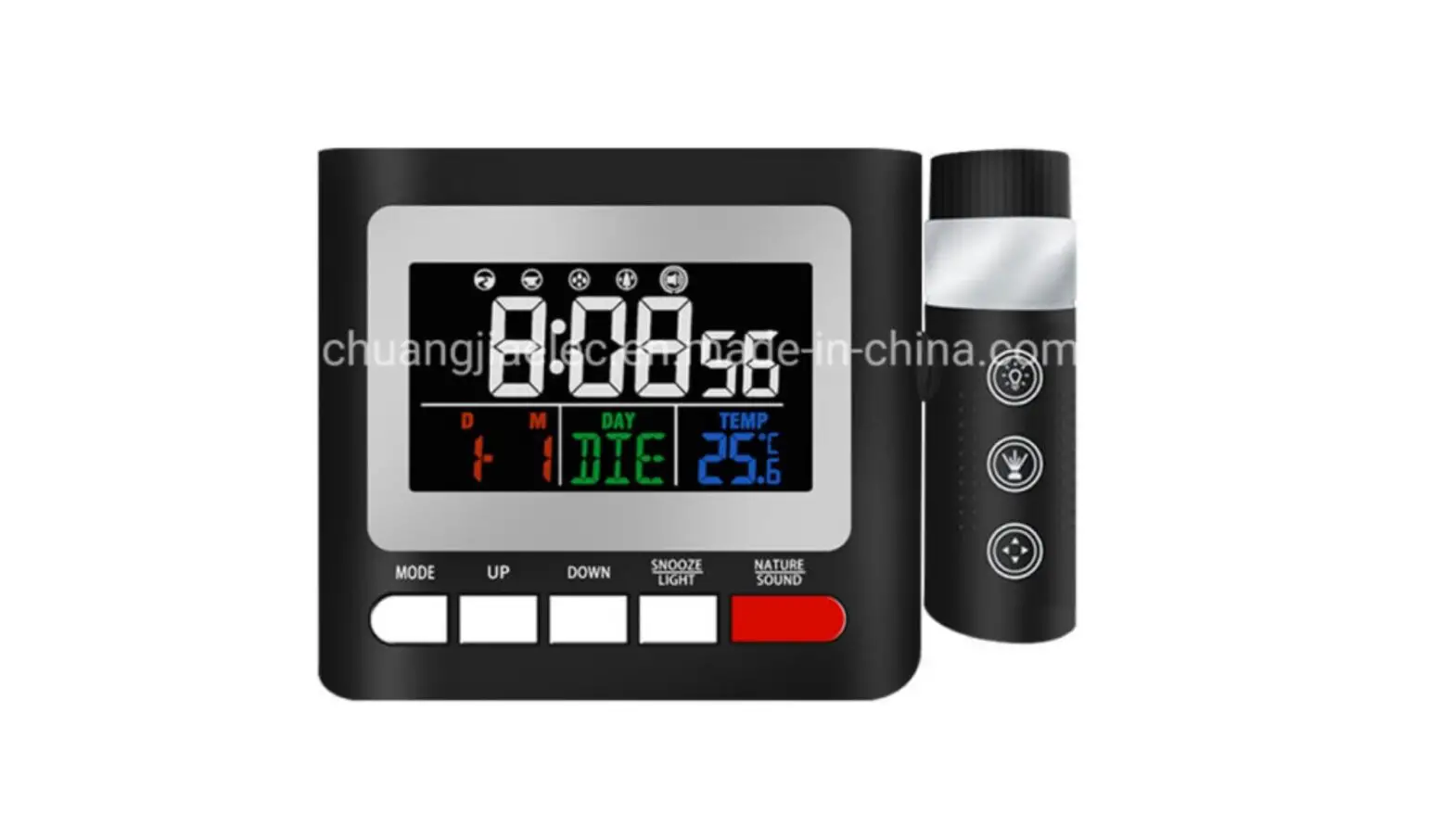 Dongguan Fuyuqian E Commerce Ge798 Projection Clock User Manual