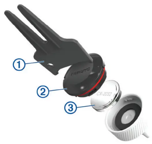 GARMIN Approach CT10 Automatic Club Tracking System - Battery