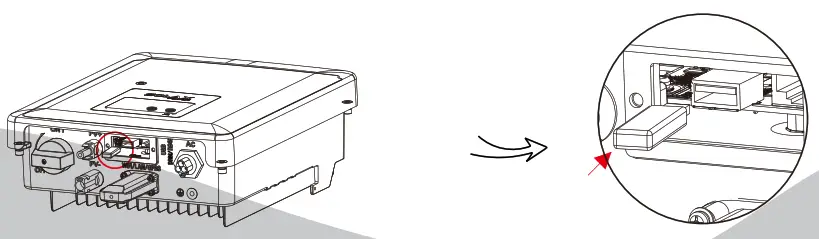 SOLAX POWER X1 Series 20KW On Grid Inverter USB drive