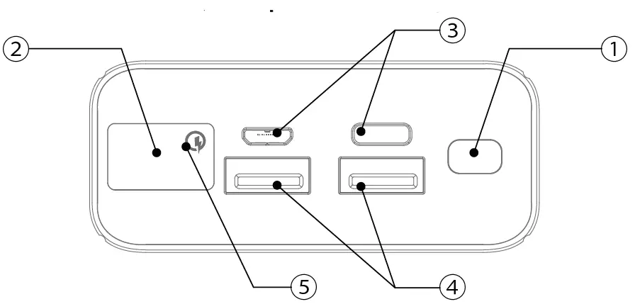 savio BA-05 Power Bank 20000 mAh 1