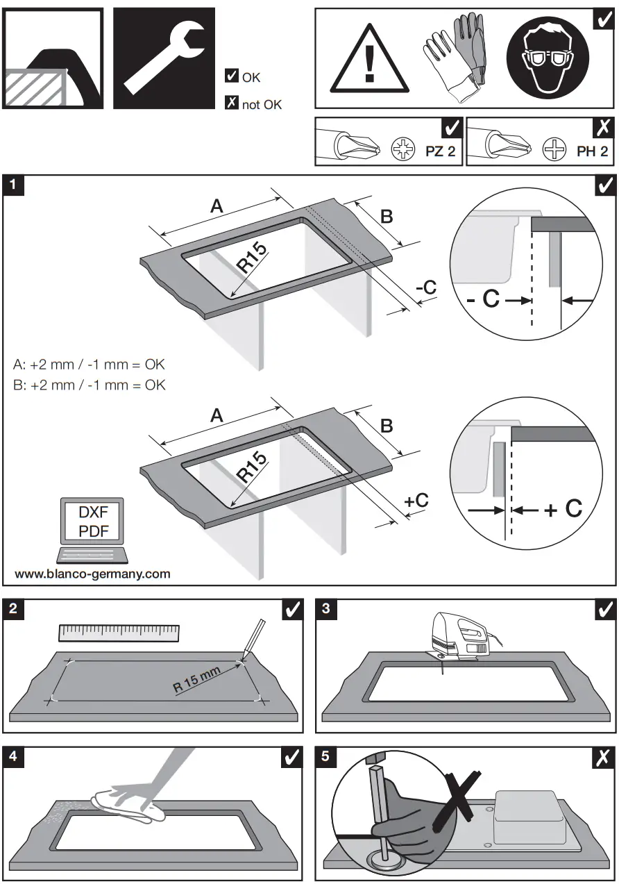 BLANCO ELON 45 S Silgranit Metallic Silgranit Undermount Sink fig 4