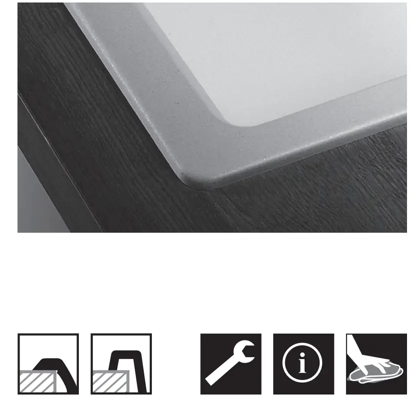 BLANCO ELON 45 S Silgranit Metallic Silgranit Undermount Sink fig i