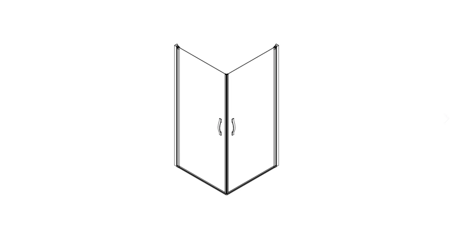 Gelco Go4990 One Shower Door 900 Mm Instruction Manual