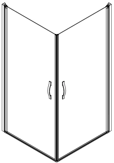 GELCO GO4990 ONE Shower Door 900 mm-fig1