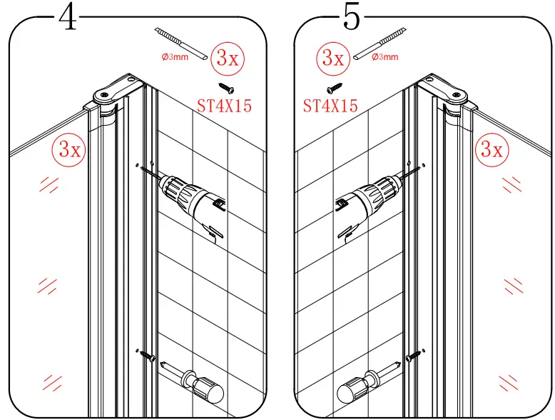 GELCO GO4990 ONE Shower Door 900 mm-fig13