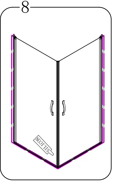 GELCO GO4990 ONE Shower Door 900 mm-fig15