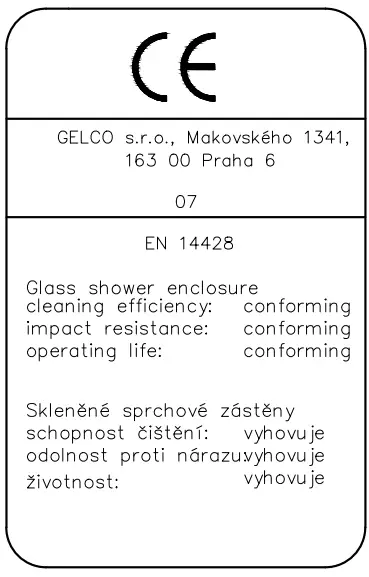 GELCO GO4990 ONE Shower Door 900 mm-fig16