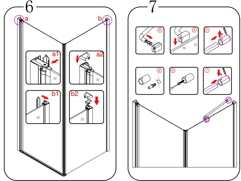 GELCO GO4990 ONE Shower Door 900 mm-fig7