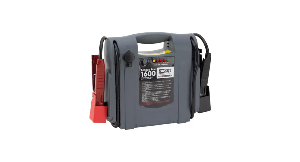 Sip Industrial 03936 Rescue Pac 1600 Power Booster Instruction Manual