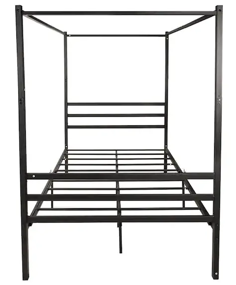 Huluwat-DJ-746E-BK-Minimalism-Style-Black-Metal-Frame-product-image