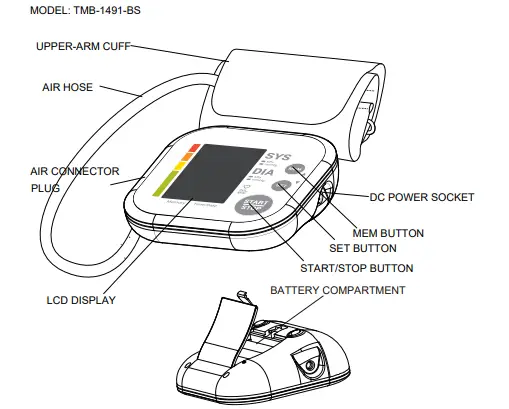 Activ8rlives-TMB-1018-A-Blood-Pressure3-and-Heart-Rate-Connected-Monitor-fig-3