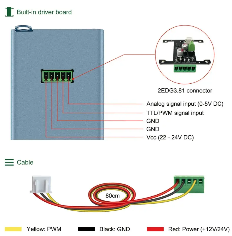 LASER TREE LT 4LDS V2 High Power 20W Optical Power Laser Head - fig 2