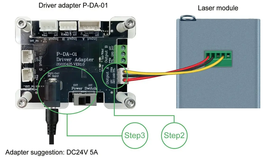 LASER TREE LT 4LDS V2 High Power 20W Optical Power Laser Head - fig 5