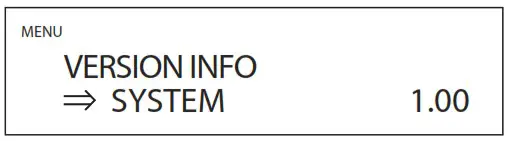 TEAC UD 701N Music Player - Checking the firmware version