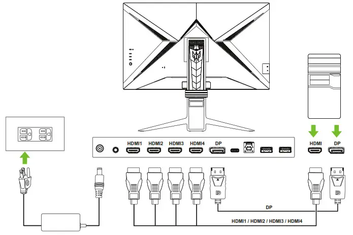 acer X32FP Gaming Monitor - 1