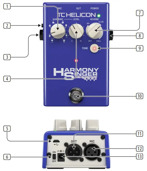 TC HELICON Harmony Singer