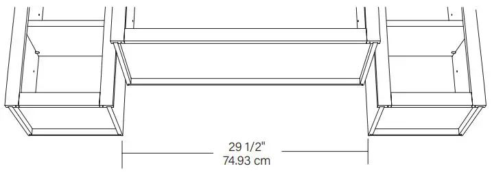 HAMPTON BAY KW361224-BDL Deep Wall Bridge Kitchen Cabinet-1