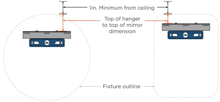 ELECTRIC MIRROR BRI3 Brilliance Eminence Lighted Mirrors - fig 4