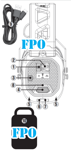 KLEIN TOOLS Situational Awareness Bluetooth Earmuffs-fig1