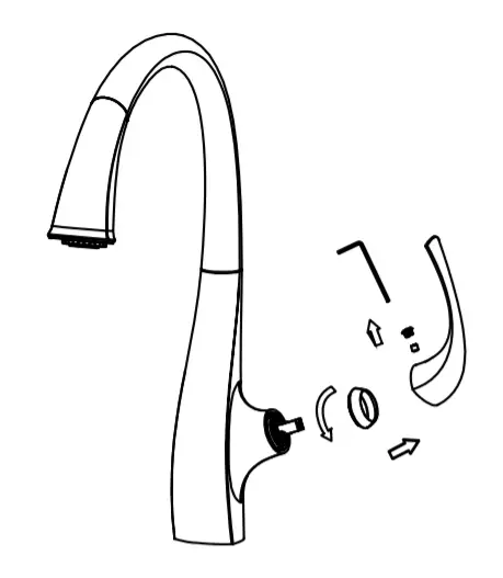 Kraus KPF-1675 Ansel Single Handle Kitchen Faucet - Maintenance1