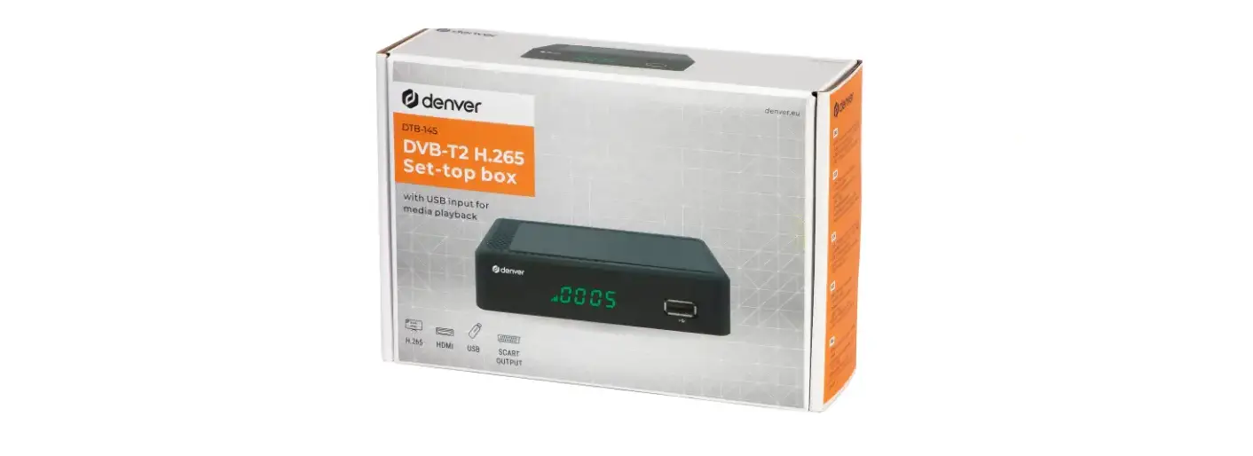 Denver Dvb-t2 H.265 Set Top Box User Manual