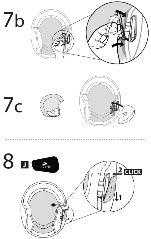 Cardo MAN00572 Spirit HD Motorcycle Bluetooth - 27