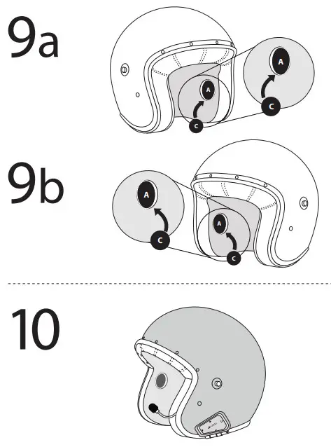 Cardo MAN00572 Spirit HD Motorcycle Bluetooth - 29