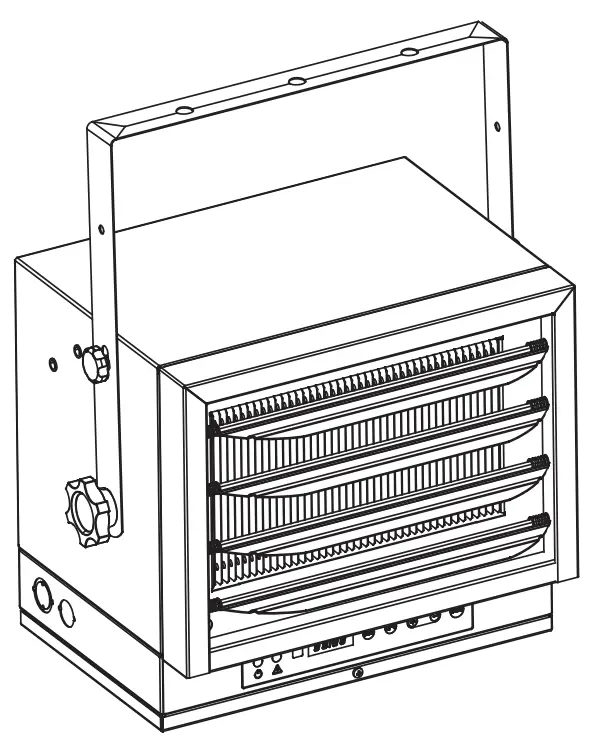 THERMO SPHERE EH-4604BY Garage Heater with Remote