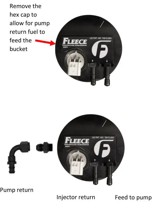 FLEECE Sureflo Sending Unit for 1991-1998 Dodge with Cummins - STEP 14 For aftermarket pumps that have a fuel