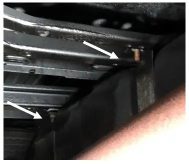 FLEECE Sureflo Sending Unit for 1991-1998 Dodge with Cummins - STEP 5 Remove 15 mm nuts that retain the fuel tank